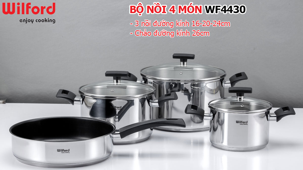 bộ nồi 4 món wf4430