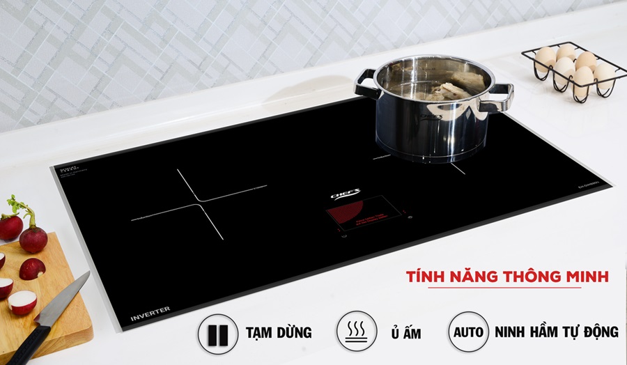 Tinh năng thông minh Bếp từ Chef's EH-DIH890N