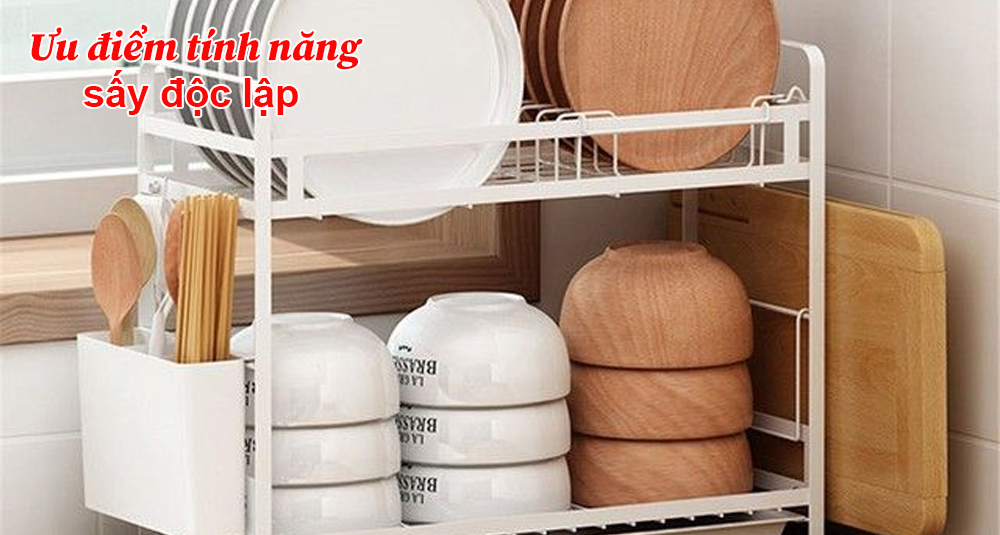 ưu điểm tính năng sấy độc lập bếp từ chef's