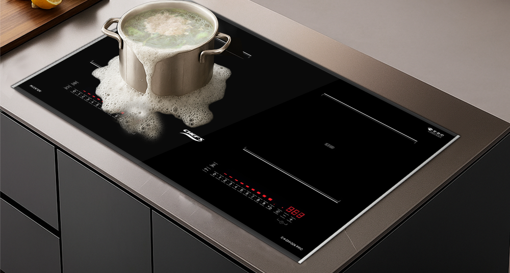 Cảnh báo chống tràn trên bếp từ EH-DIH326 PRO