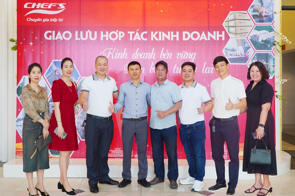 giao lưu hợp tác kinh doanh Chefs và các đối tác khu vực Bắc Ninh