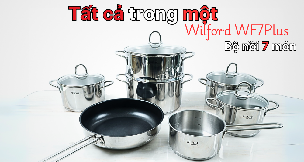 Bộ nồi 7 món Wilford-WF7PLUS