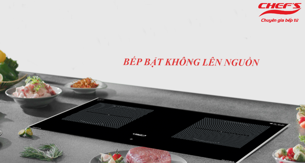 Bếp bật không lên nguôn