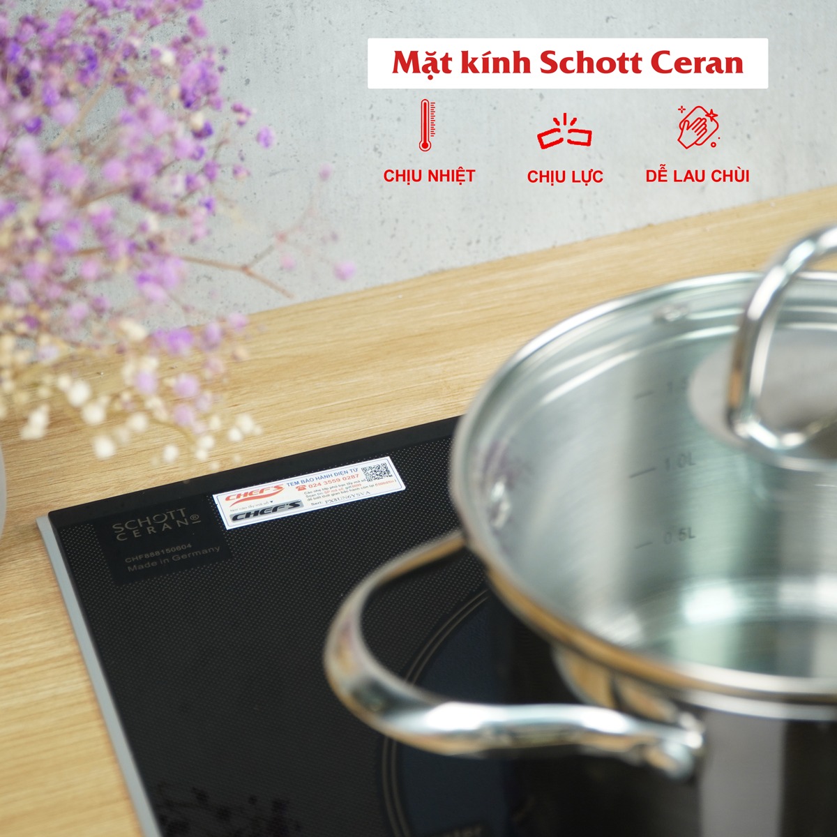 Bếp từ Chef's EH-DIH888P