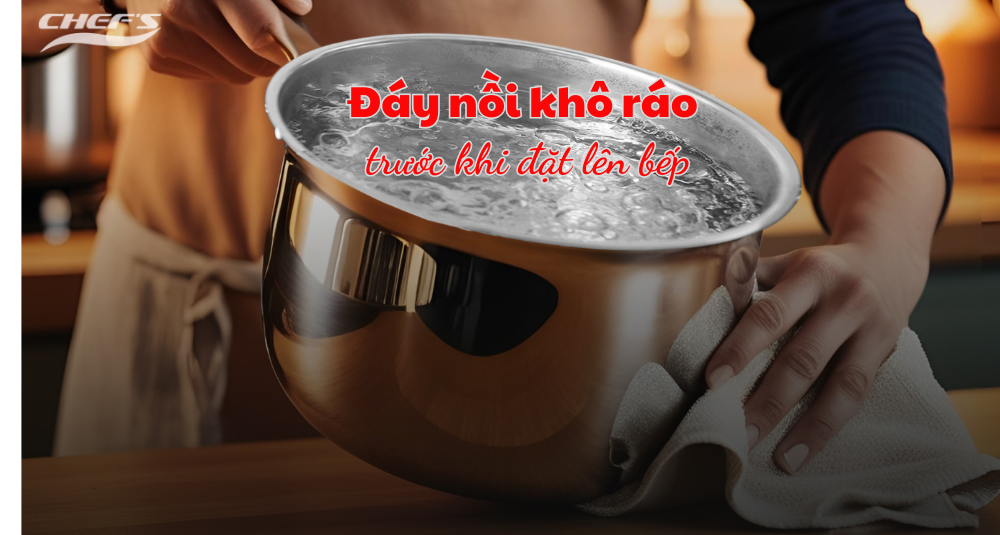 xử lí bếp từ sáng bóng
