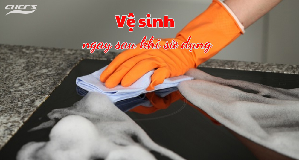 vệ sinh bếp từ
