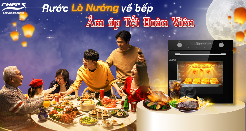 Lò nướng Chef's EH-BO600