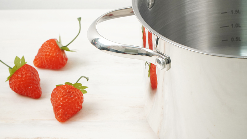 Bộ nồi từ Chef's EH-CW4430 cấu tạo từ Inox 430