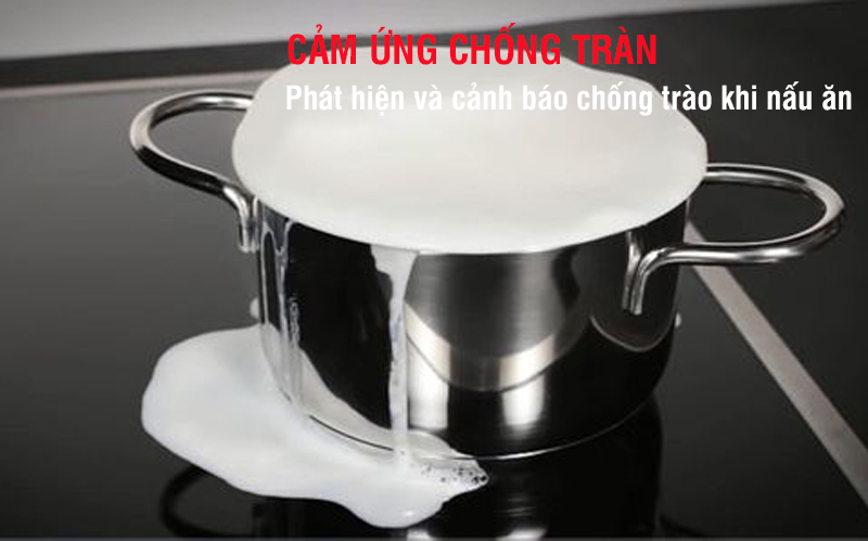 Tính năng chống tràn trên bếp từ là gì?