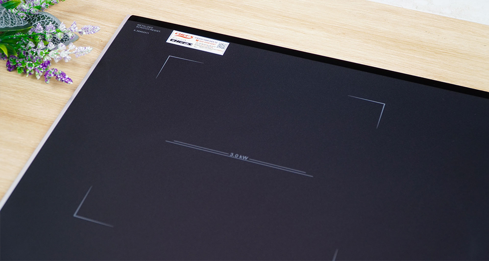 Giao diện mặt kính vùng nấu bếp từ EH-DIH369 PRO