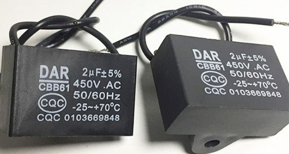 Tụ điện máy hút mùi gặp sự cố