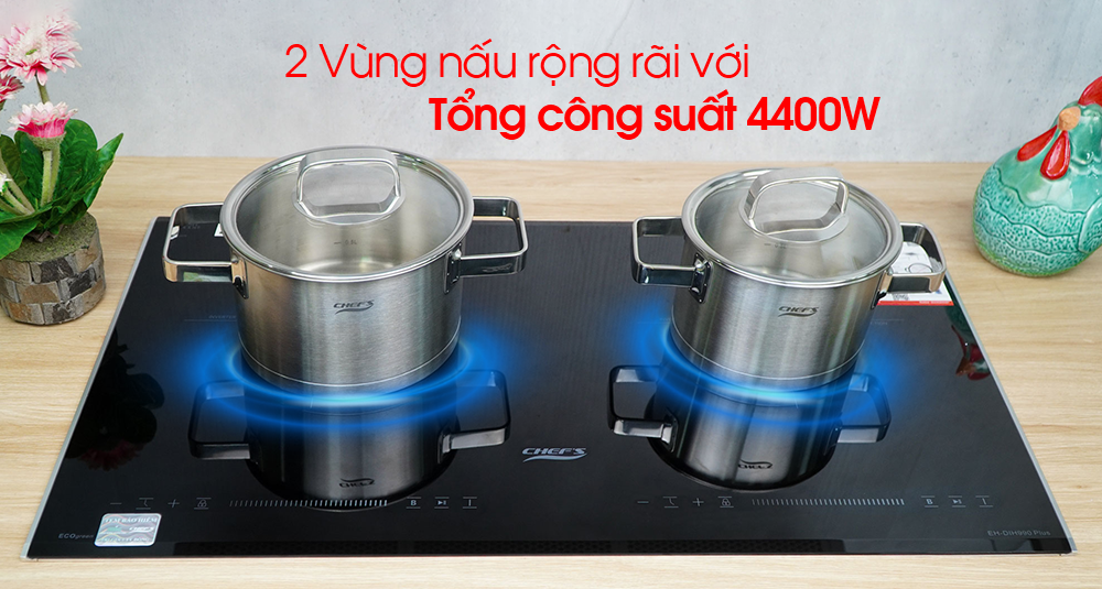 Công suất nấu bếp từ EH-DIH990 Plus