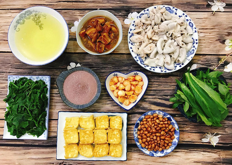 Gợi ý mâm cơm đơn giản hạ nhiệt cho ngày hè nóng bức