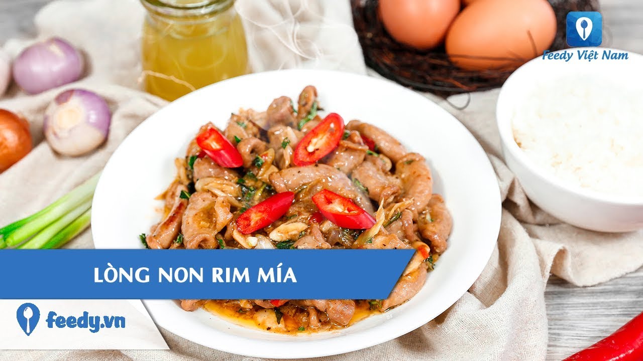 Mách bạn bí kíp làm lòng non rim nước mía trên bếp EH-MIX330