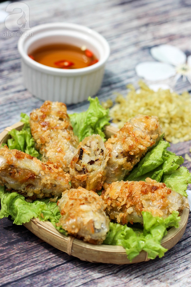 Làm nem cốm cùng chuyên gia bếp từ Chef’s