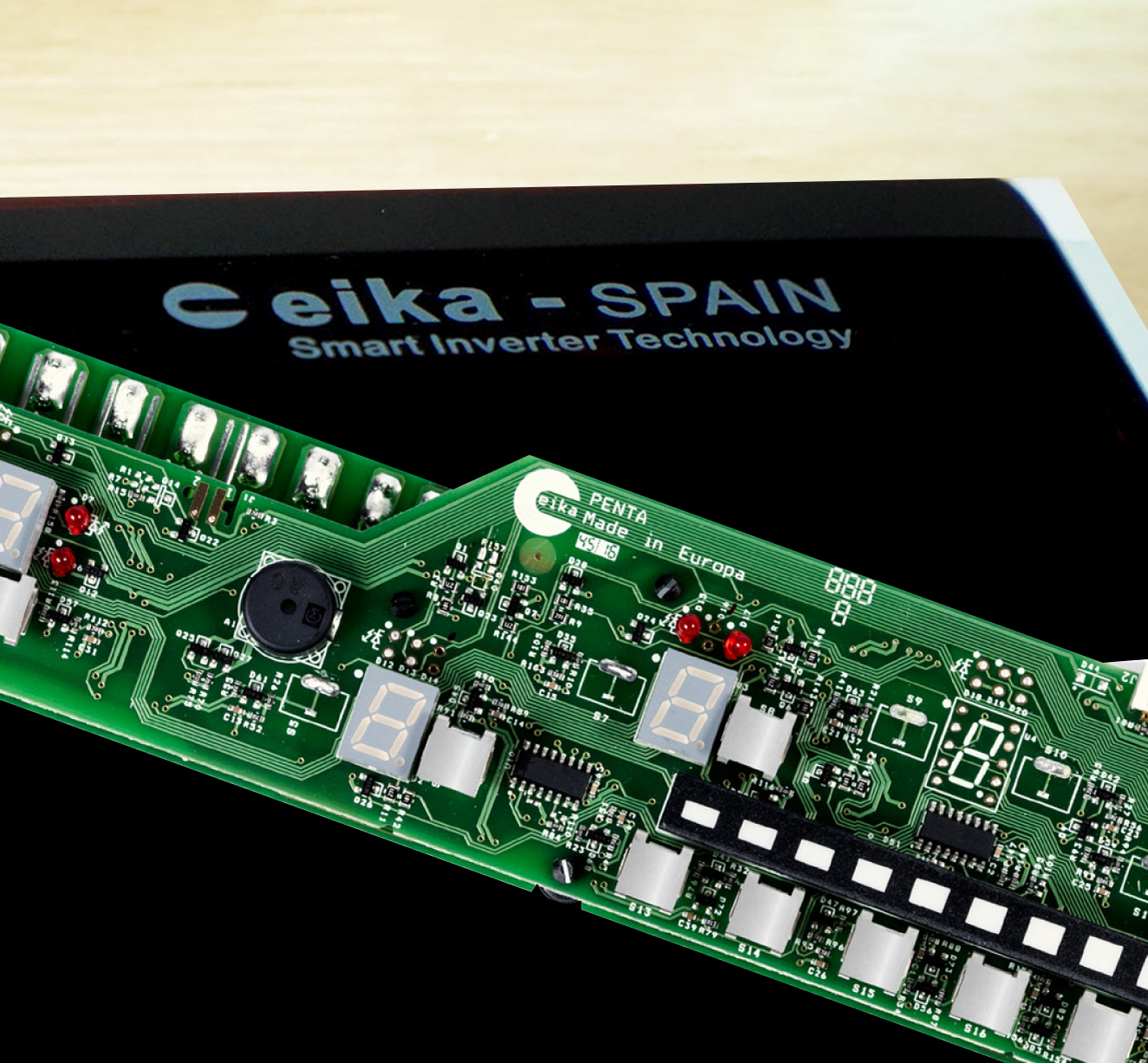 bếp từ Chef's EH-DIH669 sử dụng linh kiện chính hãng Eika Tây Ban Nha