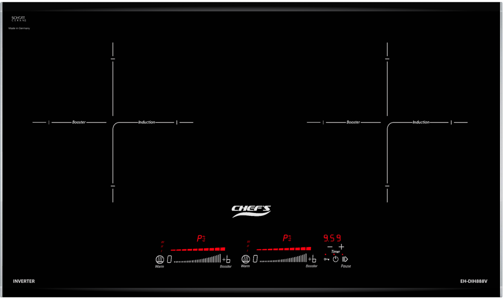 Bếp từ Chef's EH-DIH888V