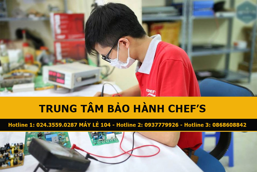 trung tâm bảo hành Chef's