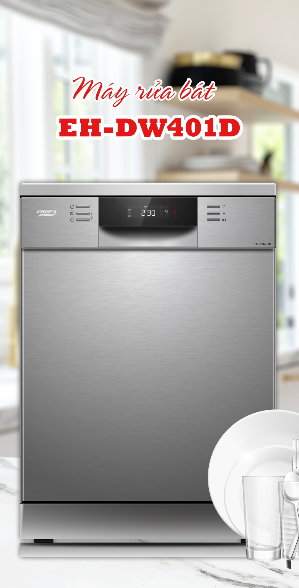 Cách giúp bạn chọn máy rửa bát hiệu quả cho gia đình