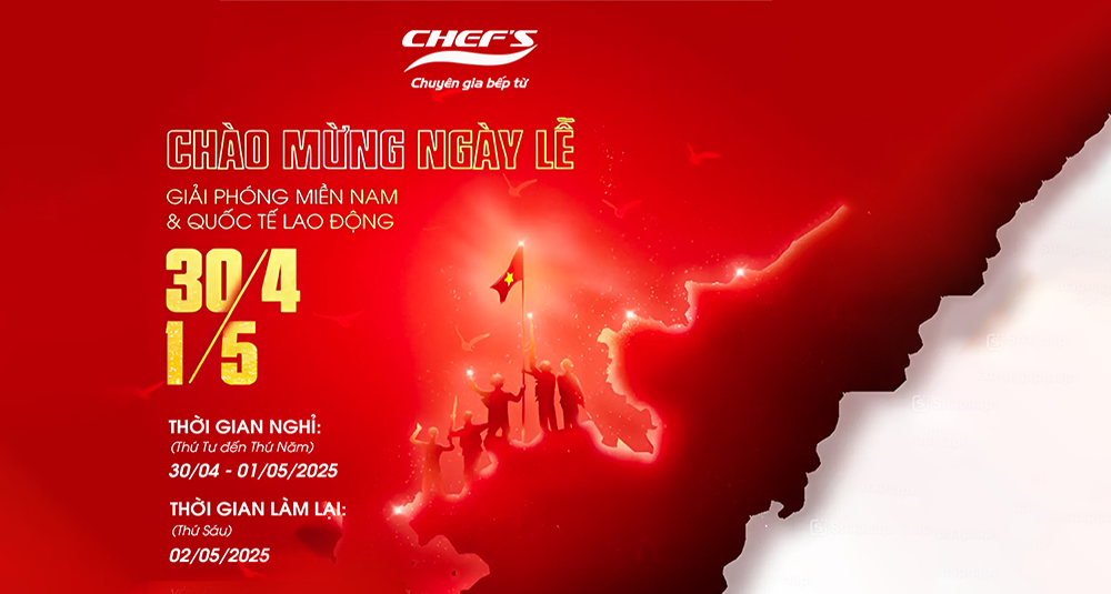 Thông báo nghỉ lễ 30/4-1/5