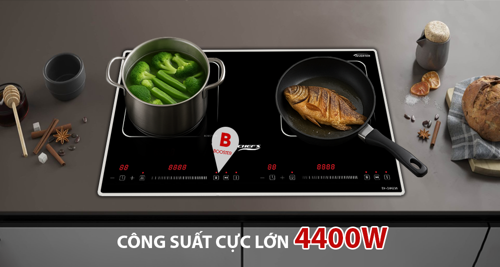 Công suất của bếp từ Chef's EH-DIH238