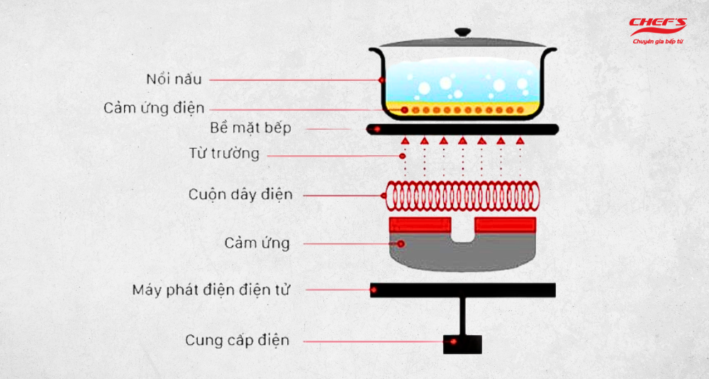 Nguyên lý hoạt động của bếp từ mới nhất