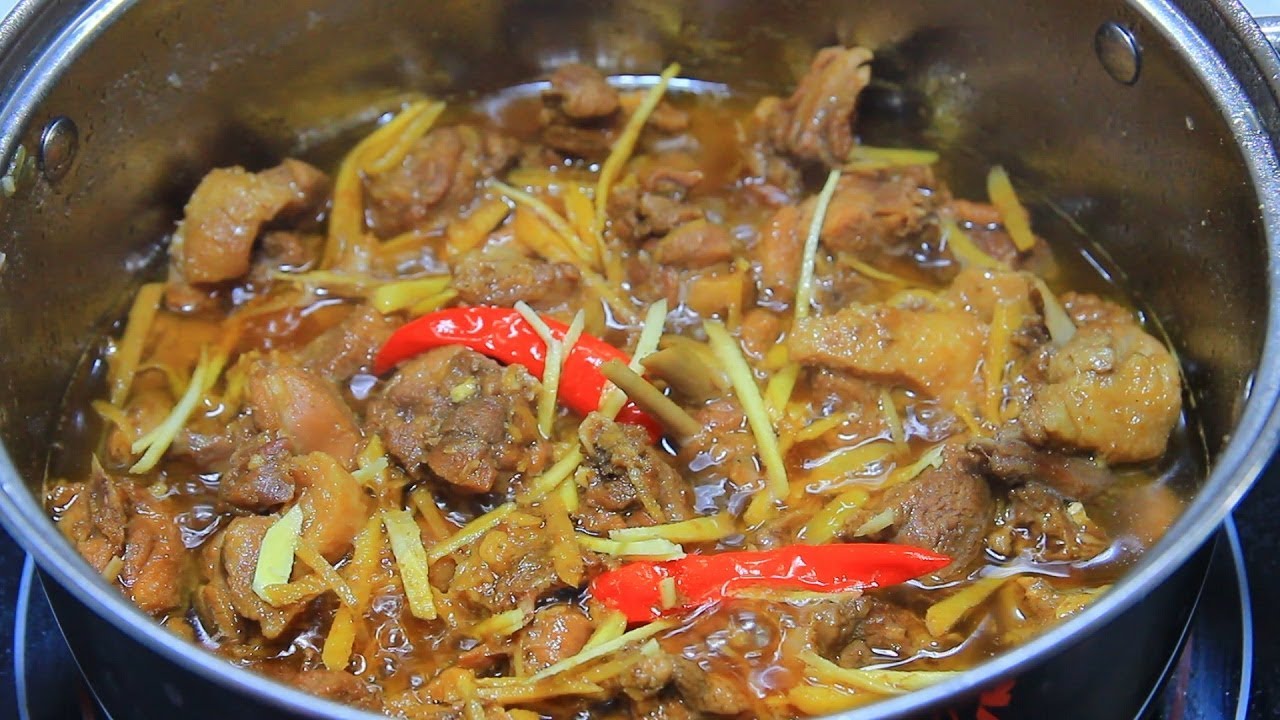 Hướng dẫn nấu vịt kho gừng ngon đúng điệu