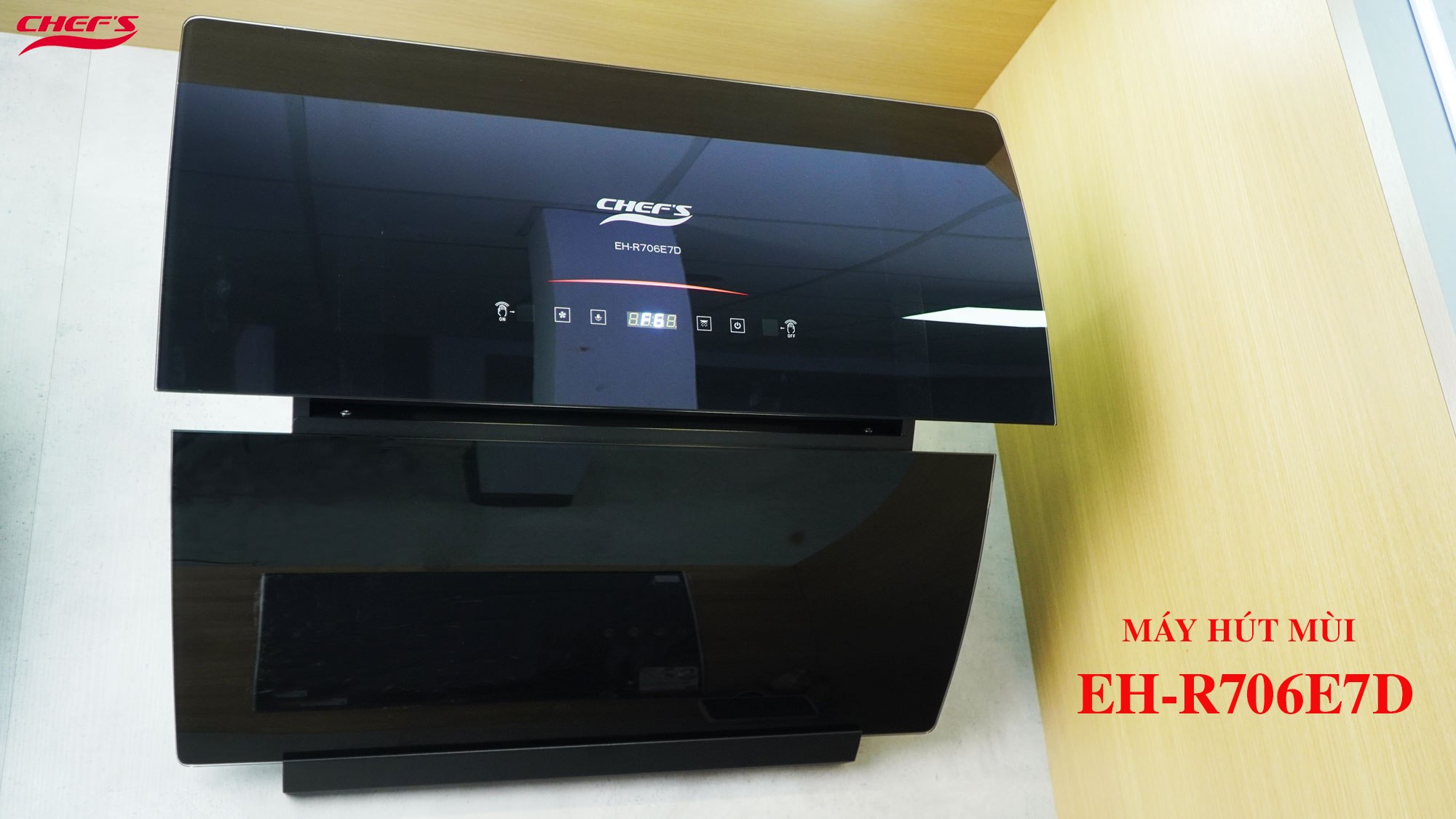 EH-R706E7D - phiên bản nâng cấp siêu đỉnh khắc phục mọi hạn chế của hút mùi EH-R706E7B