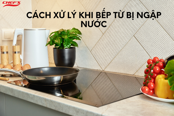 Cách xử lý khi bếp từ bị ngập nước