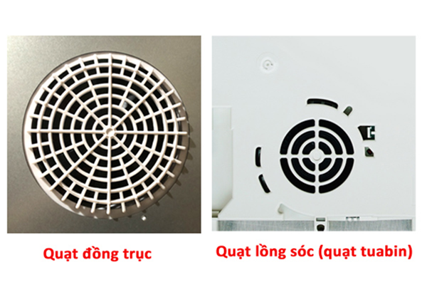 Quạt đồng trục và quạt lồng sóc trong bếp từ – đâu là lựa chọn tốt nhất cho căn bếp hiện đại?